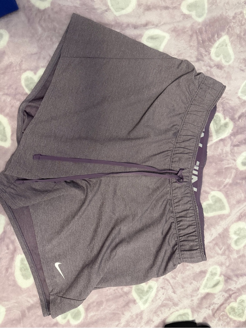 Nike Purple Dri-FIT Women's Training Shorts with Liner